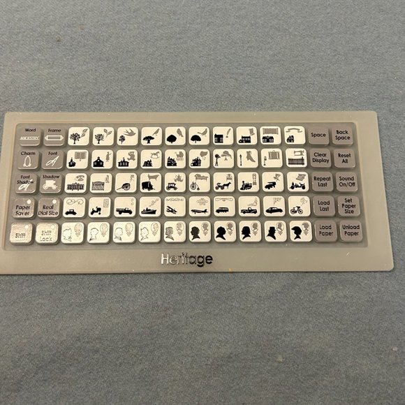 Cricut cartridge HERITAGE - EUC Complete in original box - Picture 5 of 9